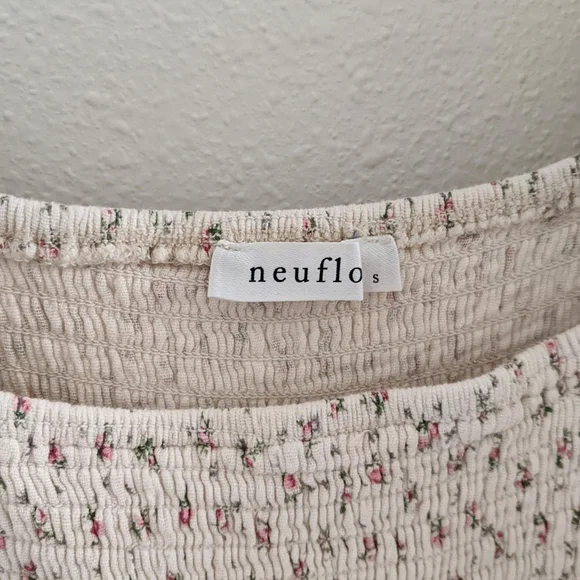 Neuflora Dress In Rose Floral - Picture 4 of 5